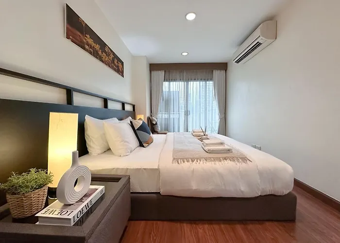 Vibrant Modern 57 Sqm - Ultra Fast Wifi - Bts Thonglor *