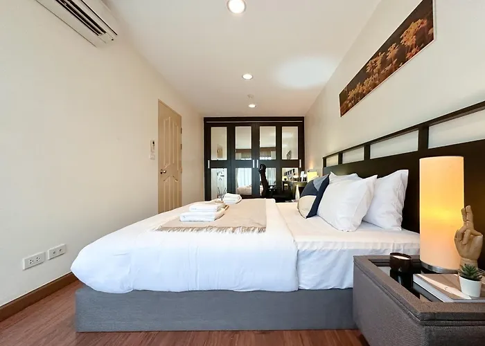 Vibrant Modern 57 Sqm - Ultra Fast Wifi - Bts Thonglor