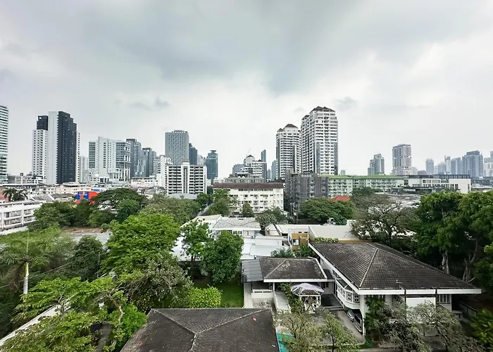아파트 Vibrant Modern 57 Sqm - Ultra Fast Wifi - Bts Thonglor 방콕