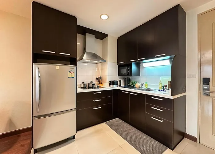 아파트 Vibrant Modern 57 Sqm - Ultra Fast Wifi - Bts Thonglor